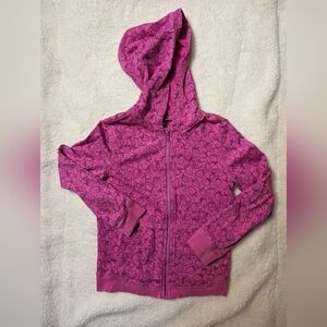 Tea Collection Good Sport Hoodie, Tossed Strawberries, Size 8